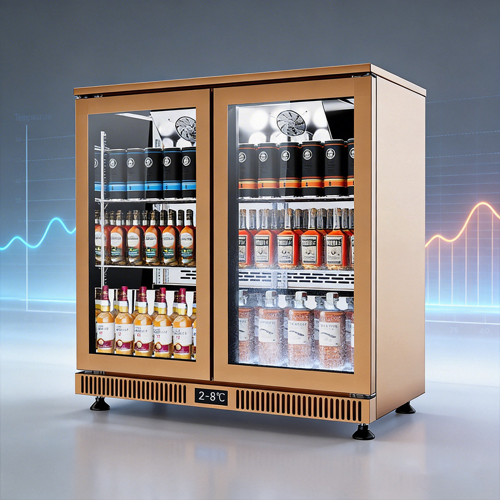 미니 음료 냉장고 3도어 바 냉장고 유리문 언더카운터  - Wine Beer Fridge Cabinet 리뷰 및 가격
