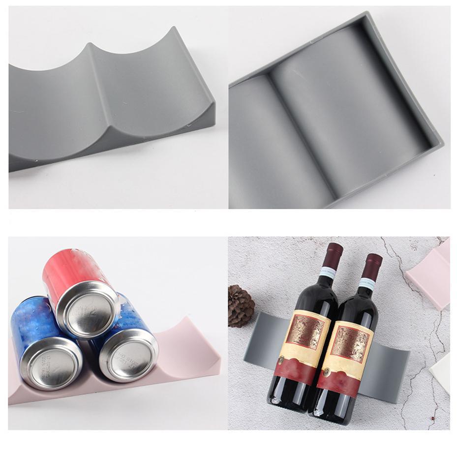 플라스틱 와인병 보관 랙 창의적인 정리대 냉장고 와인  - Wine Beer Fridge Cabinet 리뷰 및 가격