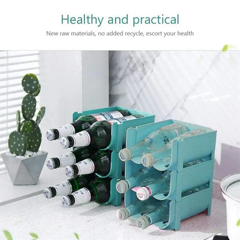 맥주 보관함 냉장고 랙 선반 쌓을 수있는 맥주 와인 병 - Wine Beer Fridge Cabinet 리뷰 및 가격