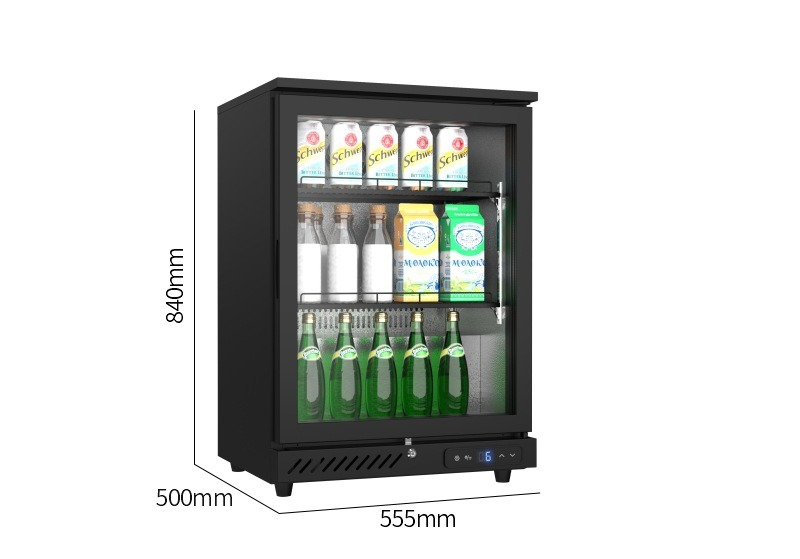 맞춤형 미니 레드 와인 냉장고, 투명 도어 바 내장형  - Wine Beer Fridge Cabinet 리뷰 및 가격