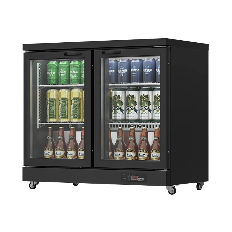 맞춤형 미니 레드 와인 냉장고, 투명 도어 바 내장형  - Wine Beer Fridge Cabinet 리뷰 및 가격