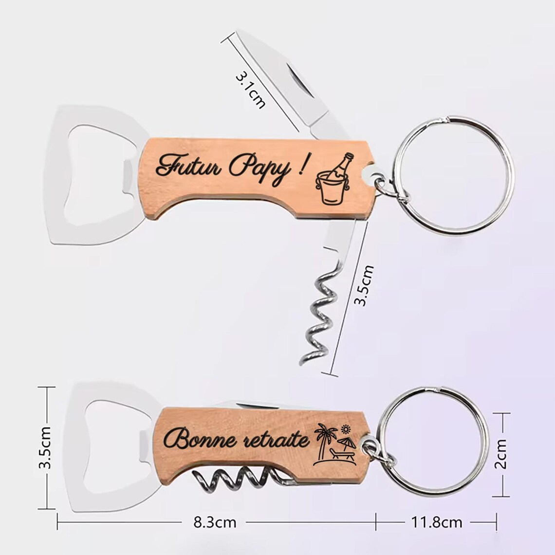 개인 맞춤형 맥주/와인 병따개, 다기능 병따개 열쇠고리 - Wine Beer Logo 리뷰 및 가격