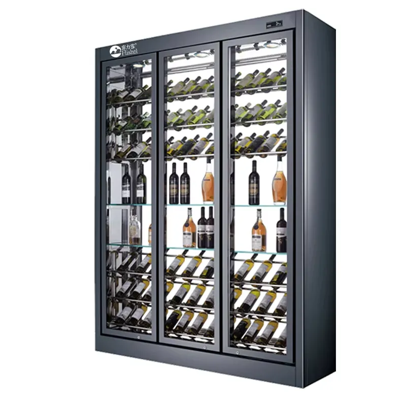 전기식 3도어 단일 온도 디지털 제어 와인 냉장고 맥주 - Wine Beer Fridge Cabinet 리뷰 및 가격