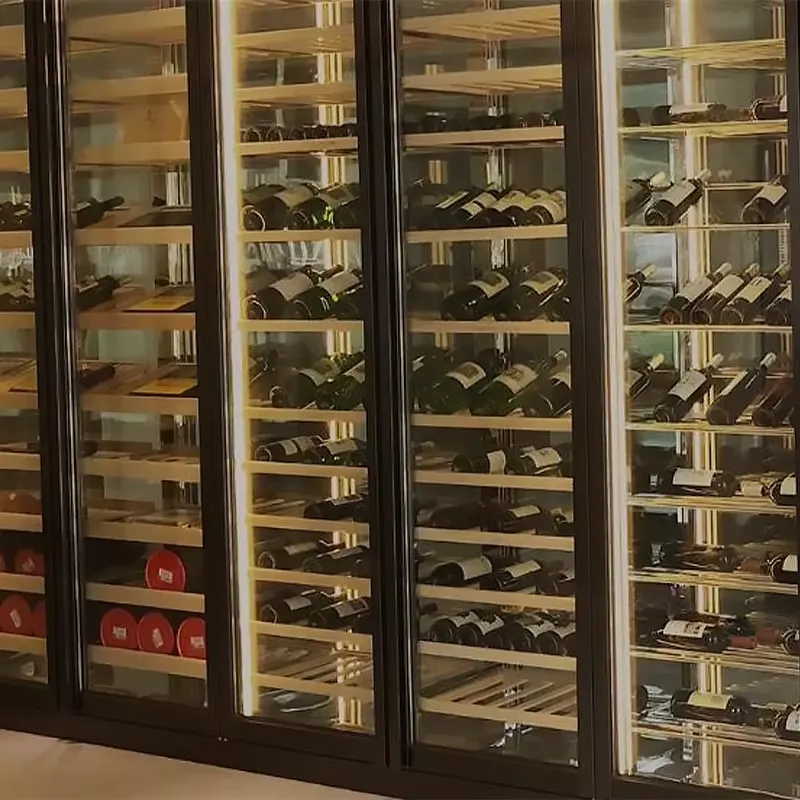 전기식 3도어 단일 온도 디지털 제어 와인 냉장고 맥주 - Wine Beer Fridge Cabinet 리뷰 및 가격