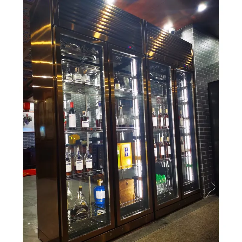 전기식 3도어 단일 온도 디지털 제어 와인 냉장고 맥주 - Wine Beer Fridge Cabinet 리뷰 및 가격