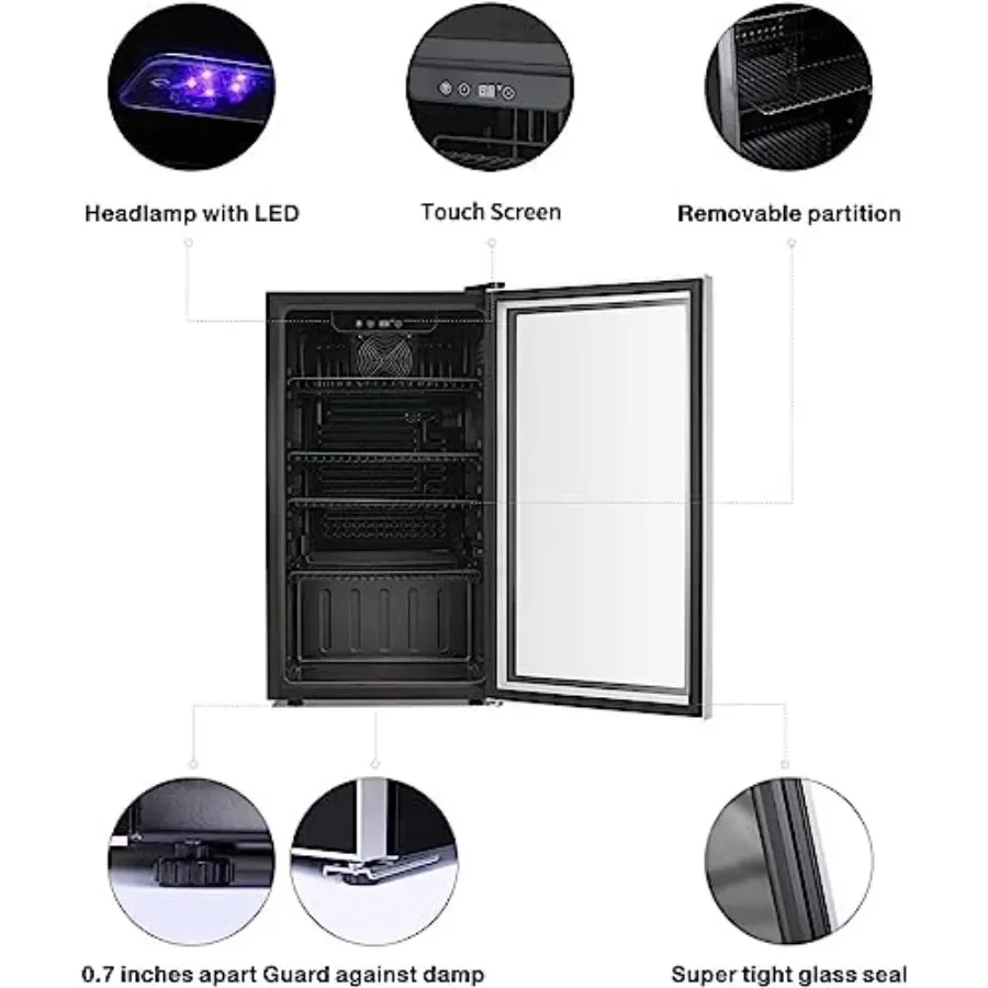 26병 130캔 와인 쿨러/캐비닛 음료 냉장고 미니 와 - Wine Beer Fridge Cabinet 리뷰 및 가격