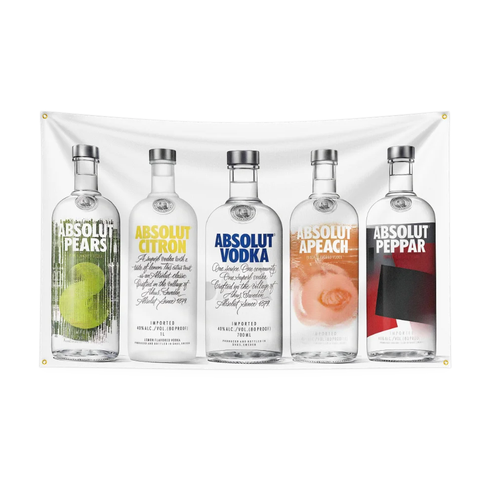 3×5ft A-Absolut 보드카 플래그 폴리에스테르 - Wine Beer Rum 리뷰 및 가격
